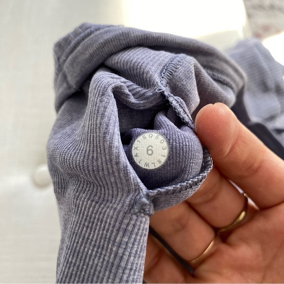 LULULEMON Purple Ebb To Street Tank Size 6 - Picture 7 of 7